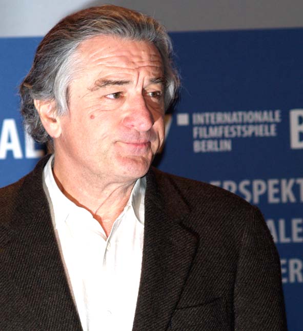 I saw were Robert de Niro, robert de niro. I saw were Robert de Niro,